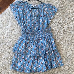 Marea floral block print set